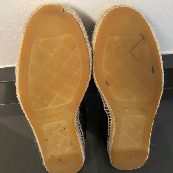Chanel Lambskin Espadrilles - Picture 13 of 16